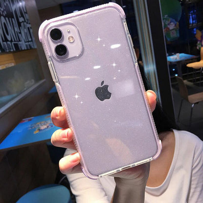 Luxury Glitter Powder Case For iPhone 17 Air 16 15 14 13 12 11 Pro Max X XR XS Max 7 8 Plus