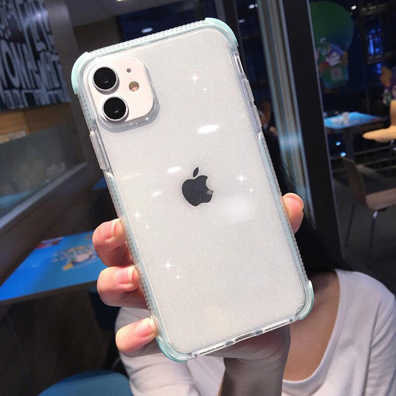 Luxury Glitter Powder Case For iPhone 17 Air 16 15 14 13 12 11 Pro Max X XR XS Max 7 8 Plus