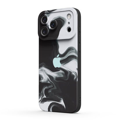 Black White - iPhone Case
