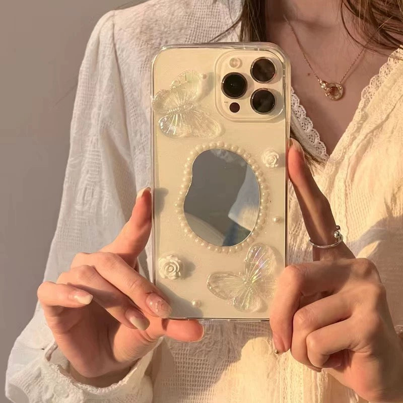 Samsung Butterfly Mirror Phone Case