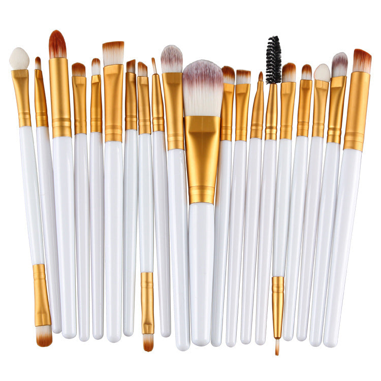 20pcs/Set Makeup Brushes Eyeshadow Eyeliner Kit Eyelash Brush