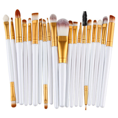 20pcs/Set Makeup Brushes Eyeshadow Eyeliner Kit Eyelash Brush