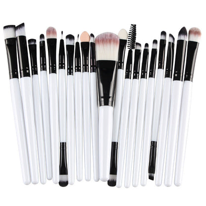 20pcs/Set Makeup Brushes Eyeshadow Eyeliner Kit Eyelash Brush