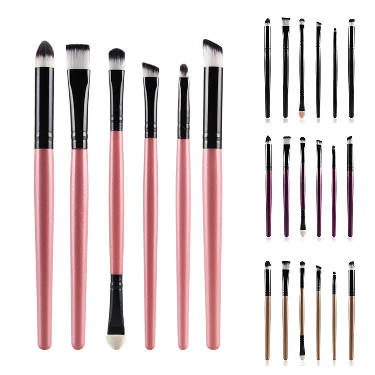 6pcs Makeup Brushes Sets Makeup Tools Eyeshadow Brush