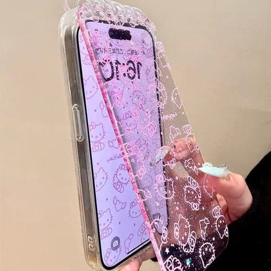 Hello Kitty flip cover laptop phone case