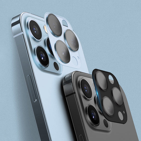 Black - Aluminum Alloy Camera Protective Film