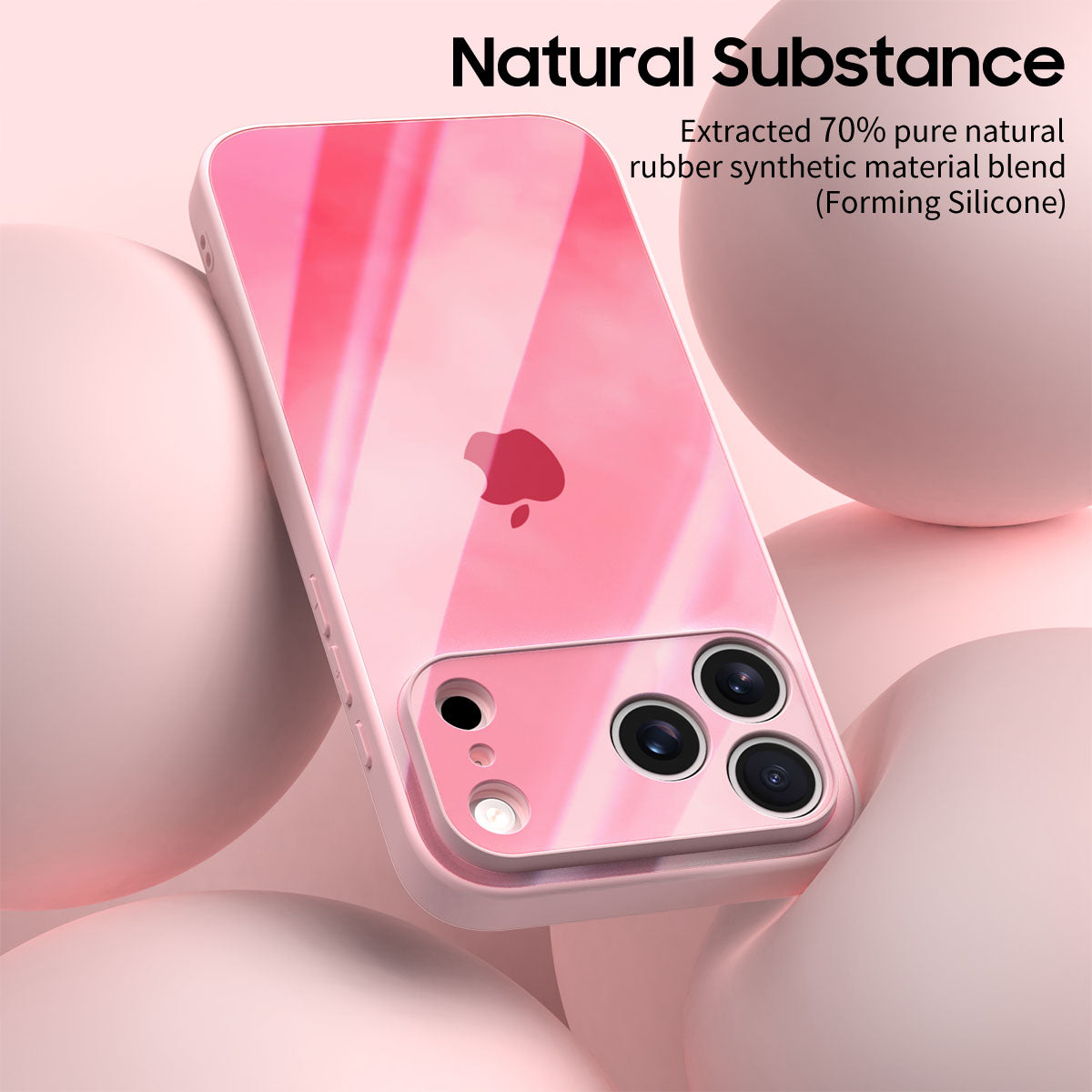 Coque pour iPhone à motif dégradé de nuages