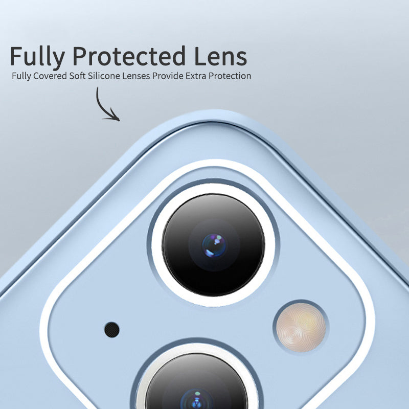 Étui iPhone violet gazon