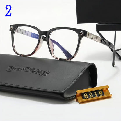 Fashion Square Frame Plain Glasses Sunglasses for men and women Classic Travel Optical Glasses