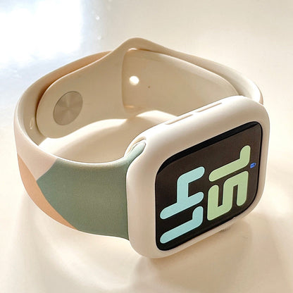 Green Yogurt Silica Gel iWatch Strap Sport Band for Apple Watch
