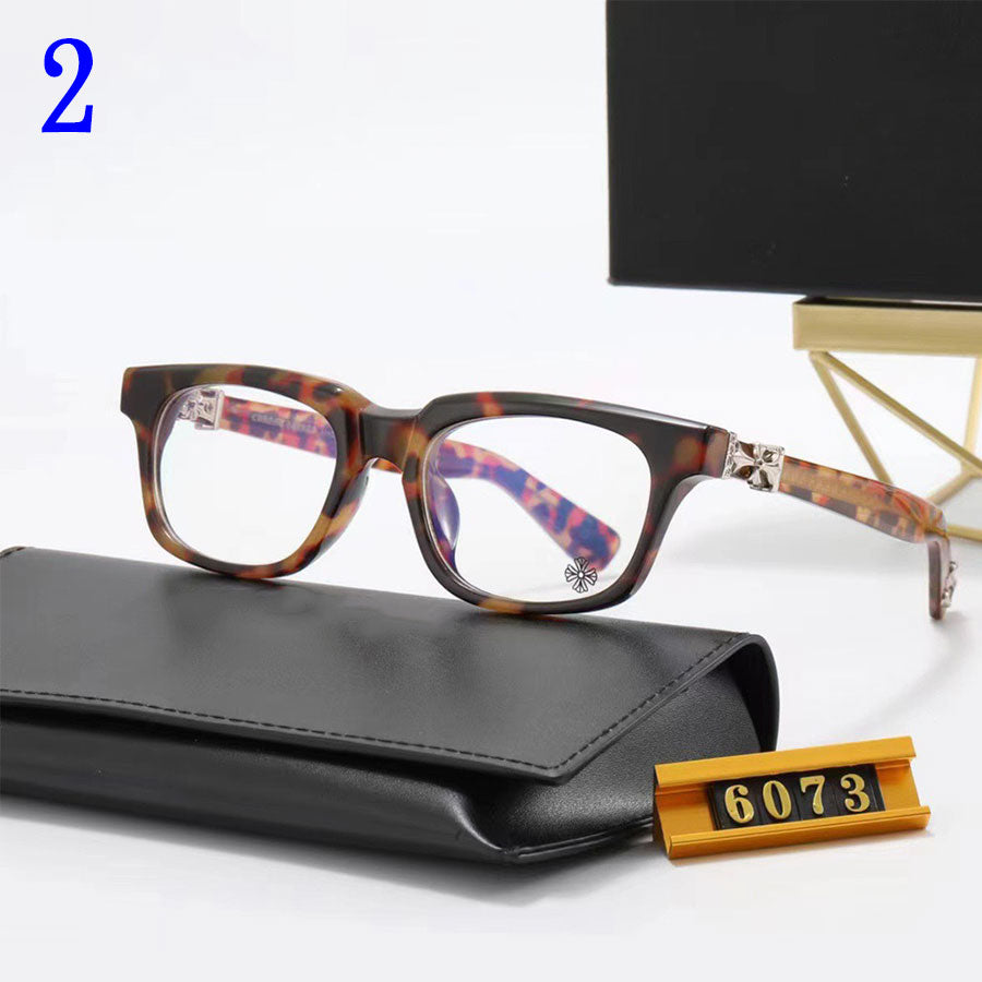 Fashion Square Frame Plain Glasses Sunglasses for men and women Classic Travel Optical Glasses