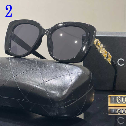 Insta Influencer Fashion Square Frame Plain Glasses Sunglasses Men Women Classic Travel Optical Glasses