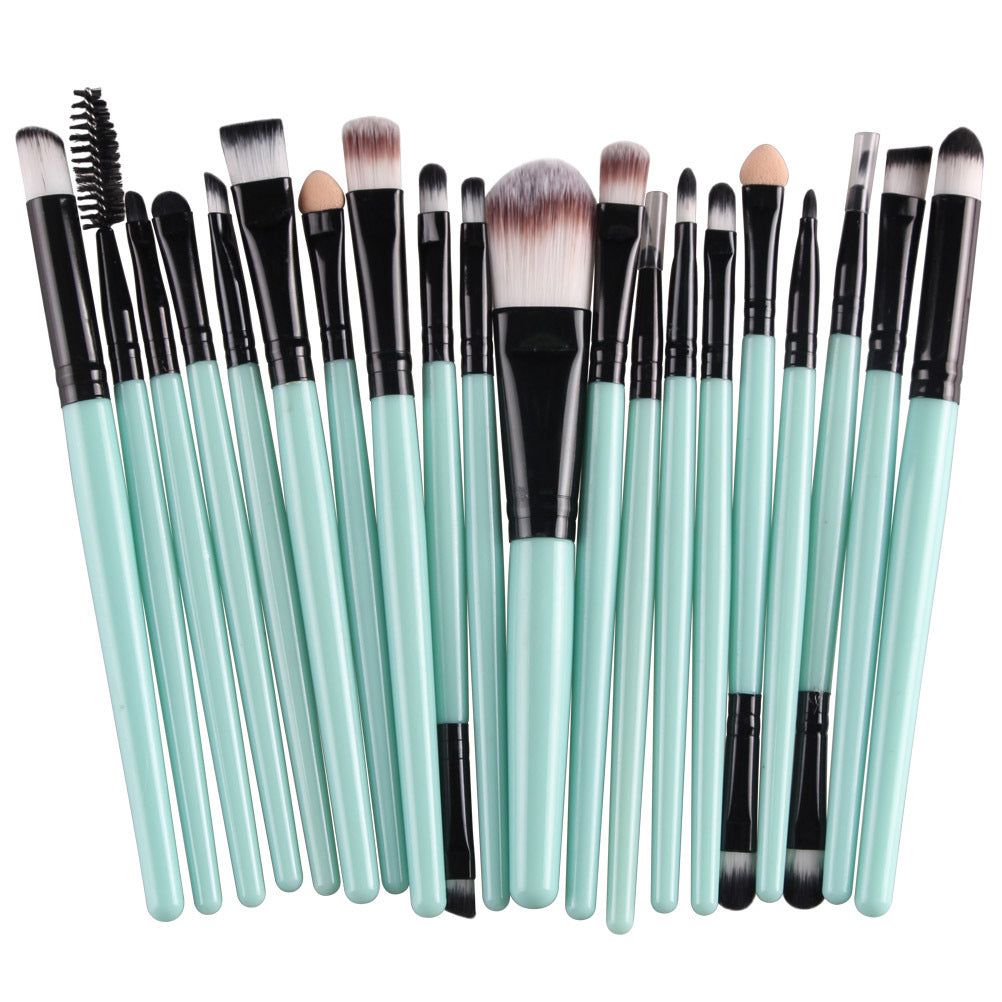 20pcs/Set Makeup Brushes Eyeshadow Eyeliner Kit Eyelash Brush