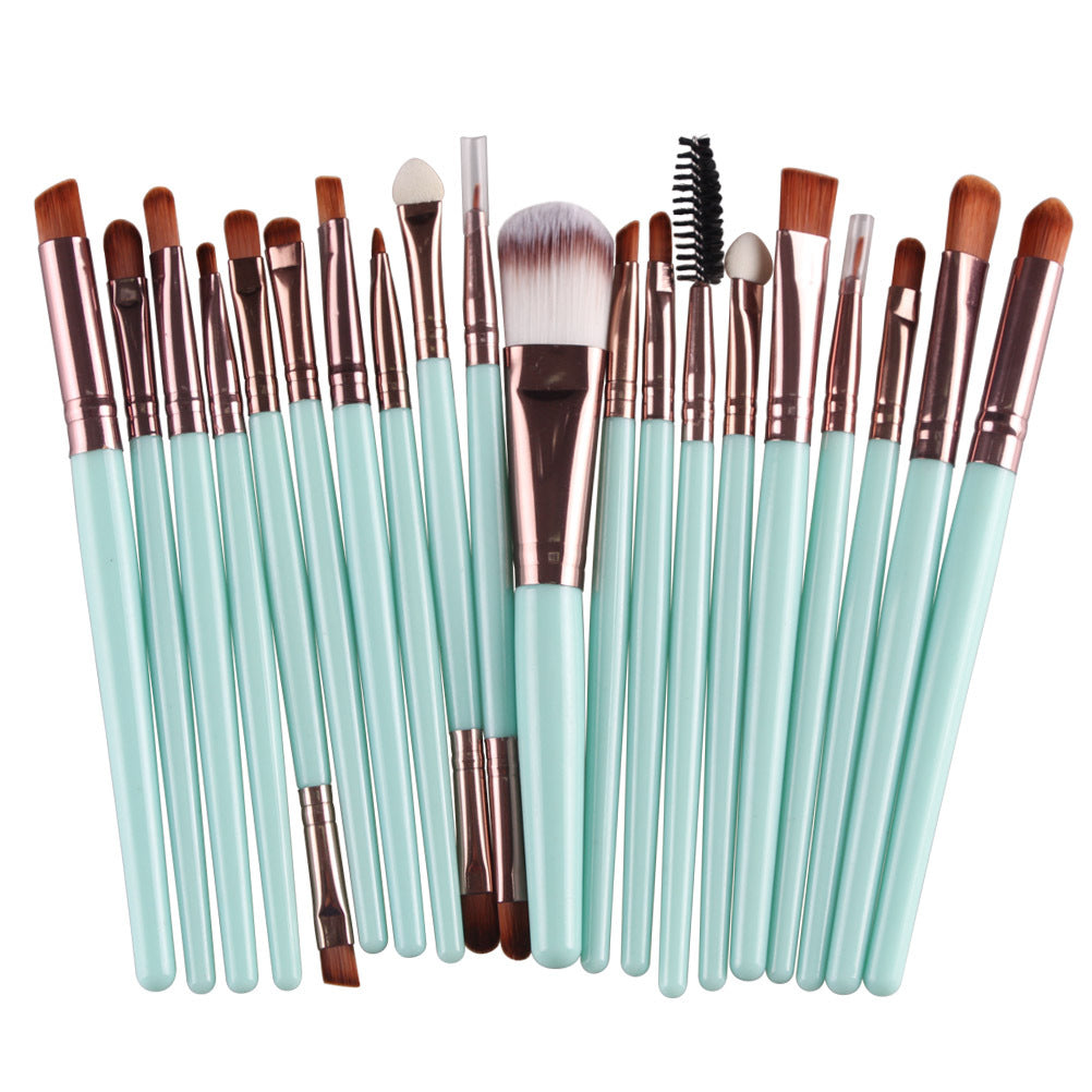 20pcs/Set Makeup Brushes Eyeshadow Eyeliner Kit Eyelash Brush