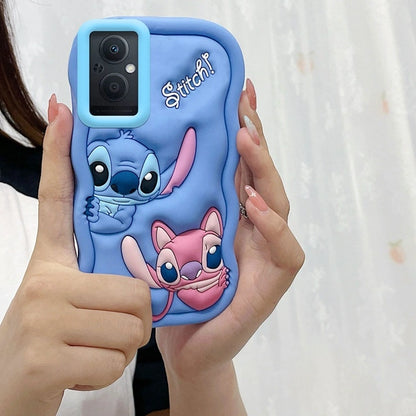 Popsockets 3D Cartoons Silicone Phone Case for VIVO V23 5G