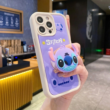 Popsockets 3D Cartoons Silicone Phone Case for VIVO V23 5G