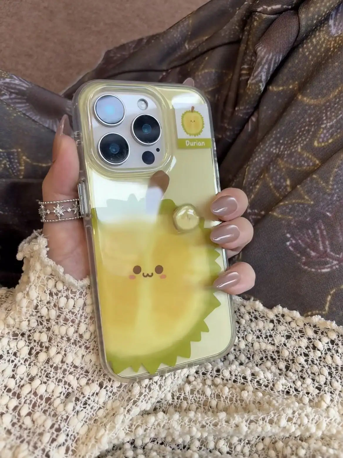 iphone cases with Durian design.