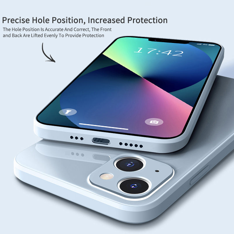 Étui iPhone violet gazon