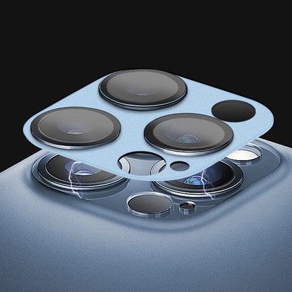 Black - Aluminum Alloy Camera Protective Film