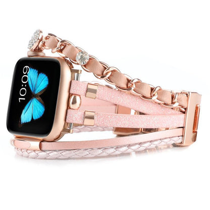 Luxury Strap For Apple Watch Series