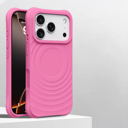 iPhone Magsafe Case Candy Color Ripple Back Cover For iPhone 17 16 15 14 13 Series