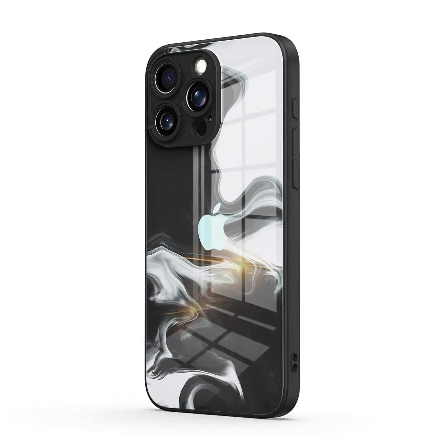 Black White - iPhone Case