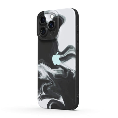 Black White - iPhone Case