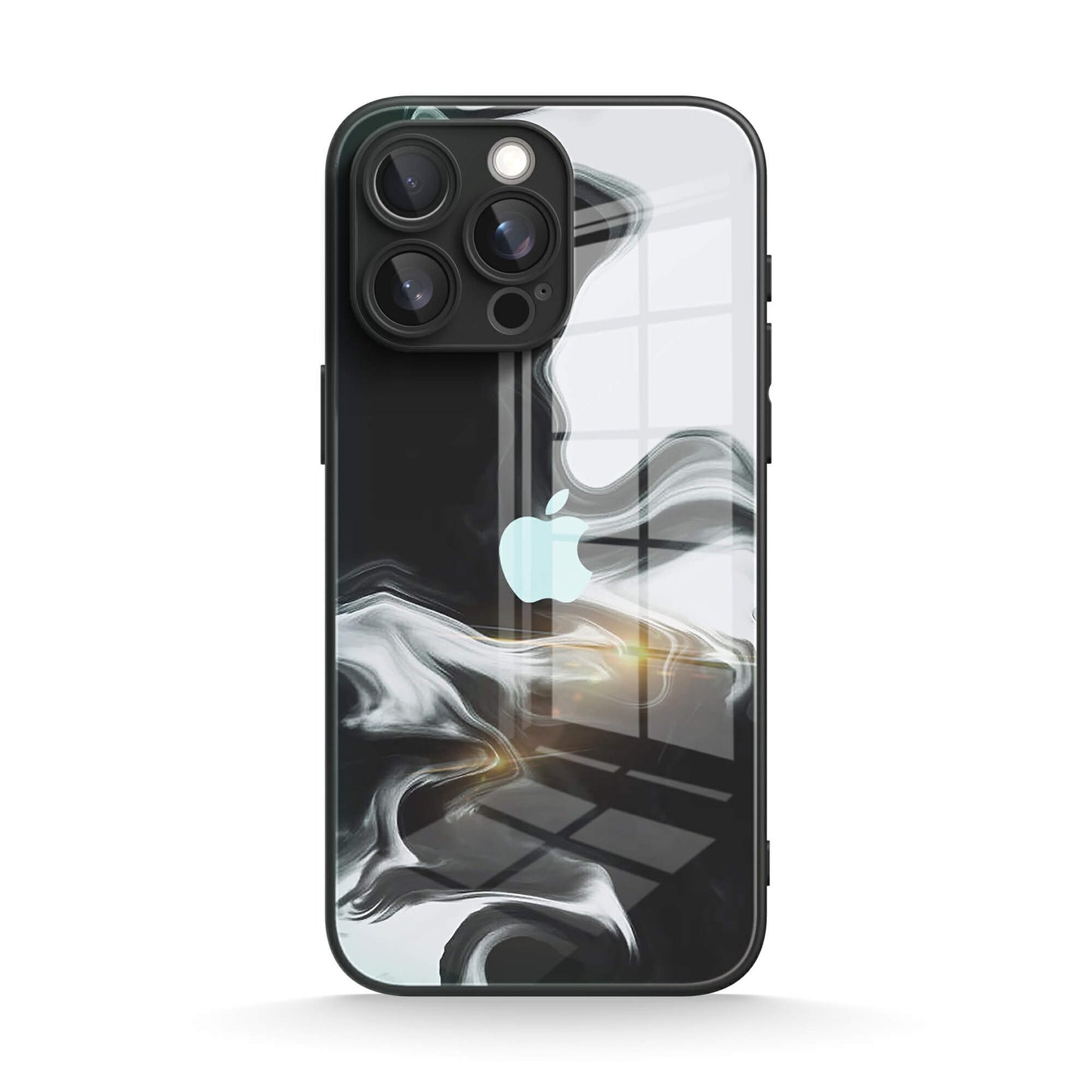 Black White - iPhone Case