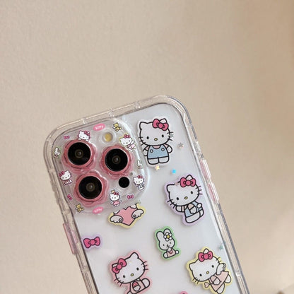 Kitty Clear Cute Kawaii Phone Case