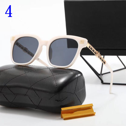 Insta Influencer Fashion Square Frame Plain Glasses Sunglasses Men Women Classic Travel Optical Glasses