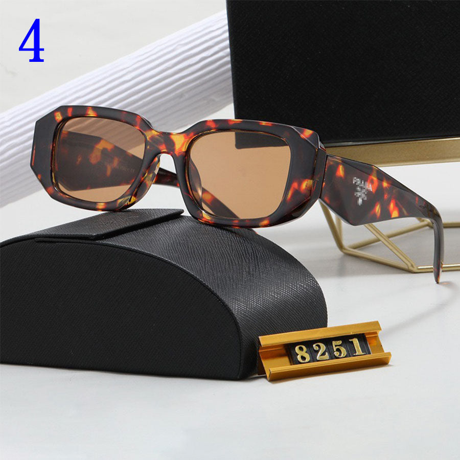 Insta Influencer Fashion Square Frame Plain Glasses Sunglasses Men Women Classic Travel Optical Glasses