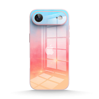 Coque pour iPhone à motif dégradé de nuages