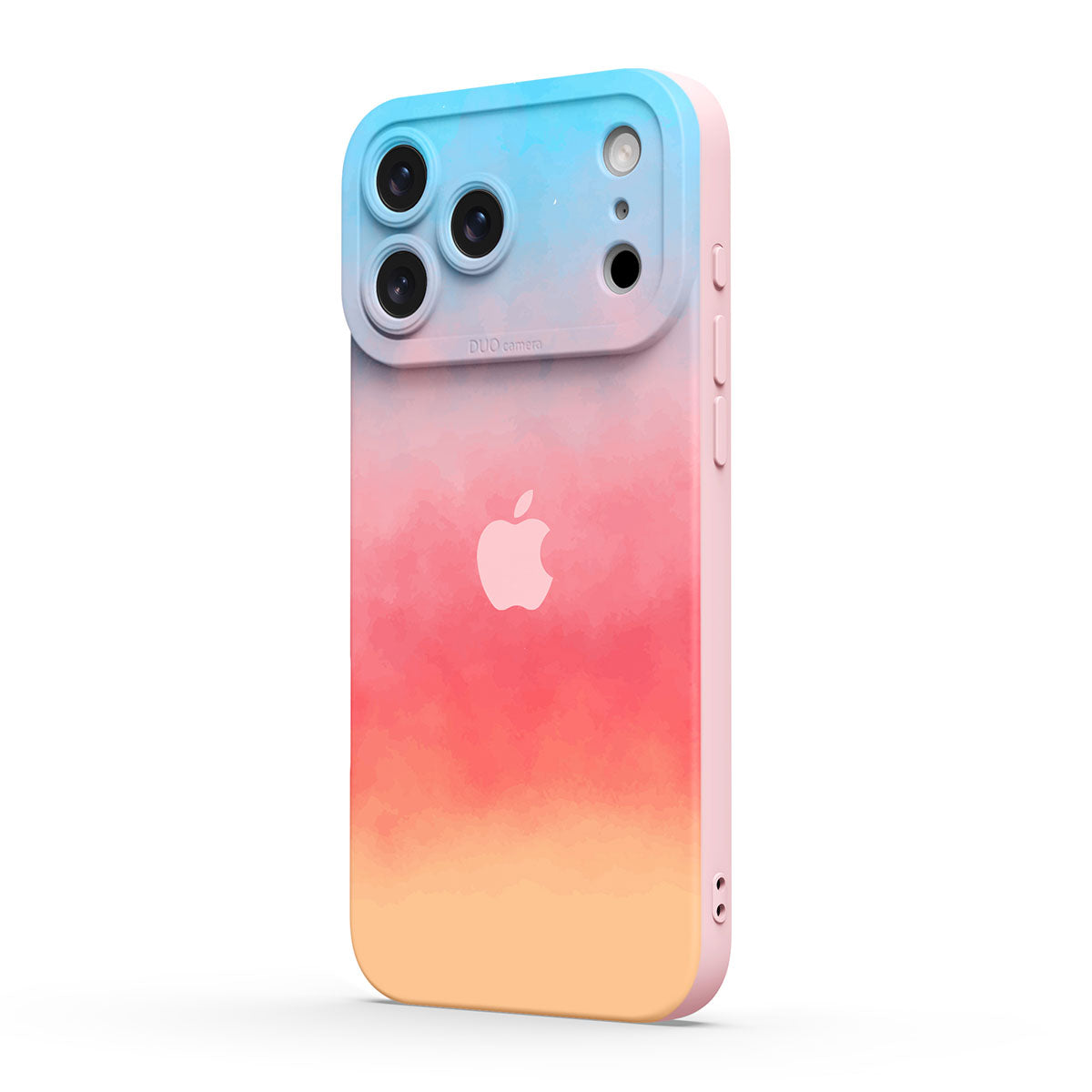 Coque pour iPhone à motif dégradé de nuages