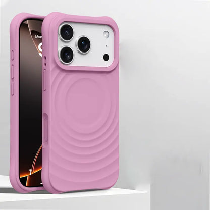 iPhone Magsafe Case Candy Color Ripple Back Cover For iPhone 17 16 15 14 13 Series
