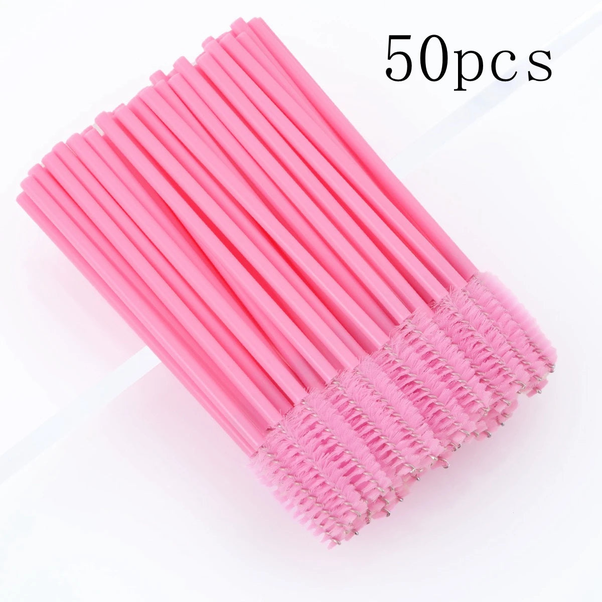 50/1000pcs Disposable Eyelash Brushes Eyelashes Extension Tools Eyebrow Brush Mascara Wands Applicator Spoolers Makeup Tools