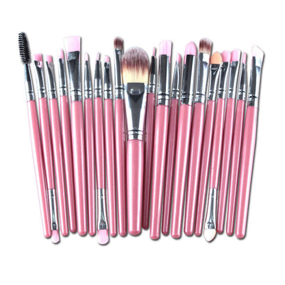 20pcs/Set Makeup Brushes Eyeshadow Eyeliner Kit Eyelash Brush