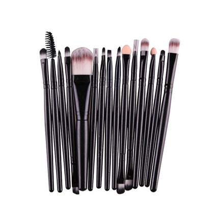 15pcs Makeup Brushes Eyebrow Eyeshadow Eyeliner Kit Eyelash Brush