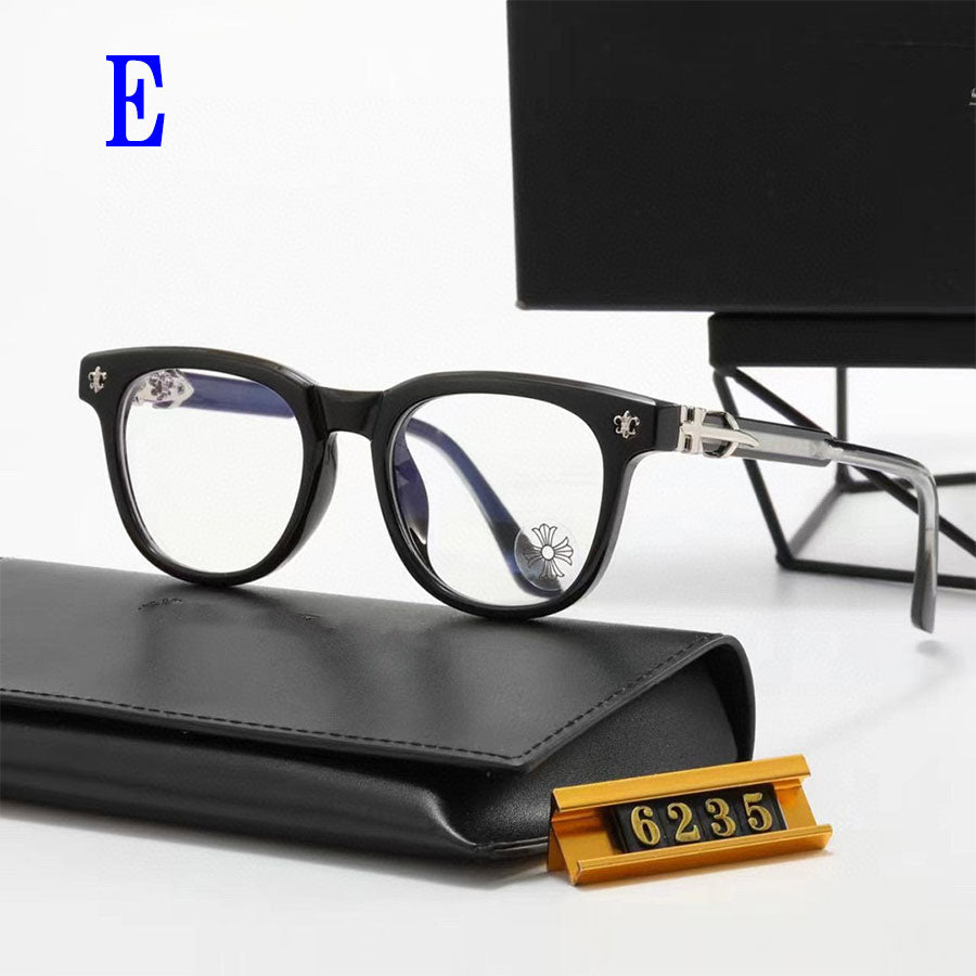 Fashion Square Frame Plain Glasses Sunglasses for men and women Classic Travel Optical Glasses