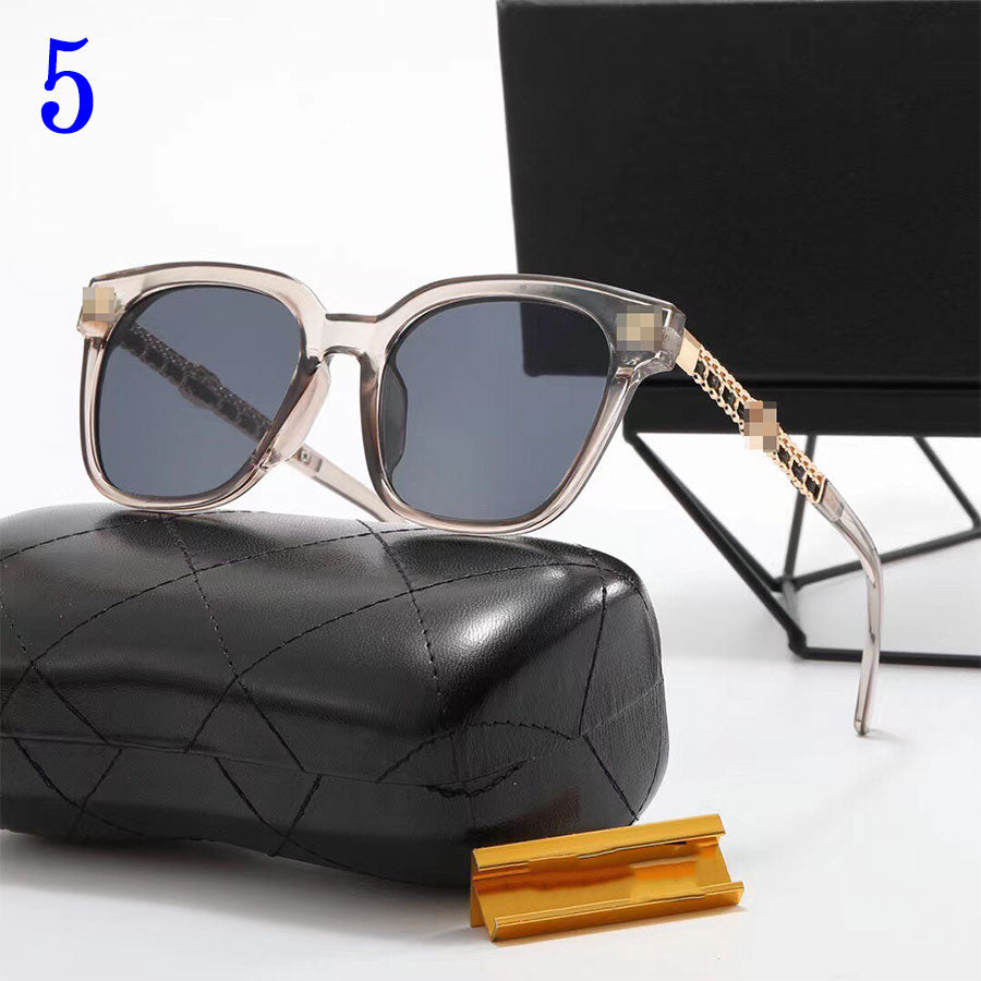 Insta Influencer Fashion Square Frame Plain Glasses Sunglasses Men Women Classic Travel Optical Glasses