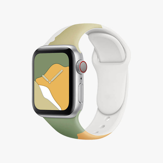 Green Yogurt Silica Gel iWatch Strap Sport Band for Apple Watch