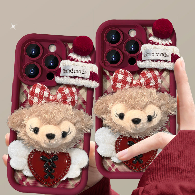 Burgundy ShellieMay Doll Phone Case