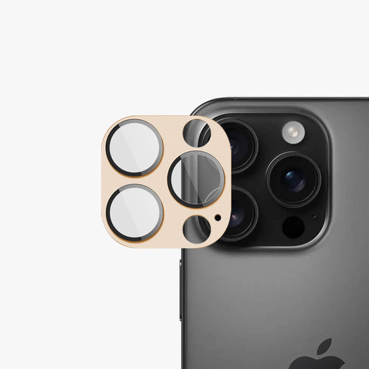 Gold - Aluminum Alloy Camera Protective Film
