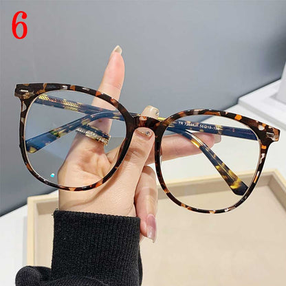 Insta Influencer Fashion Square Frame Plain Glasses Sunglasses Men Women Classic Travel Optical Glasses