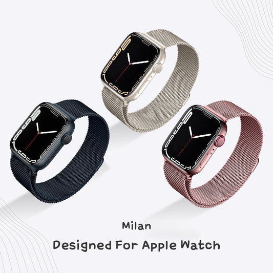 Premium Milanese iWatch Strap Stainless Steel Band for Apple Watch