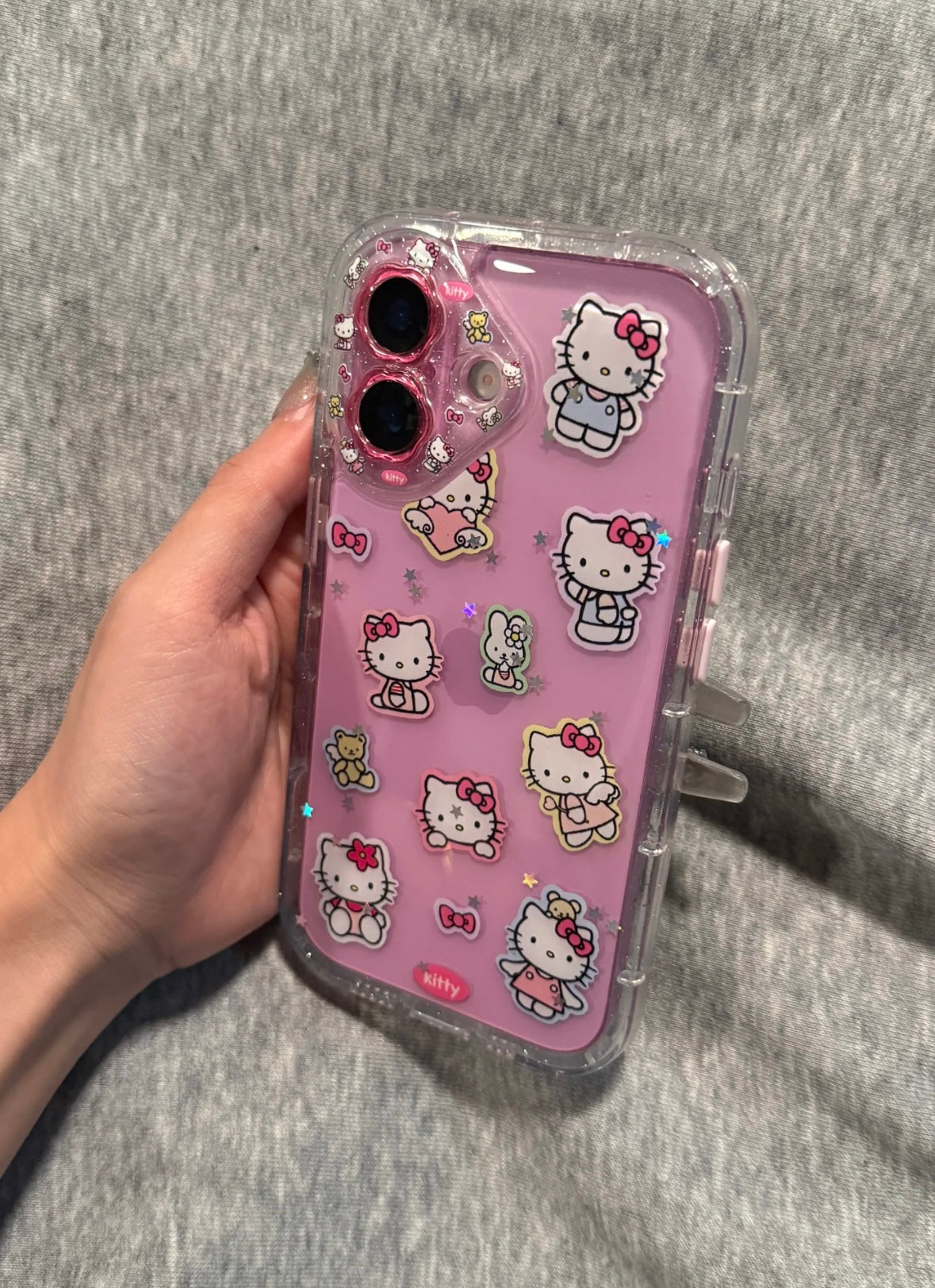 Kitty Clear Cute Kawaii Phone Case