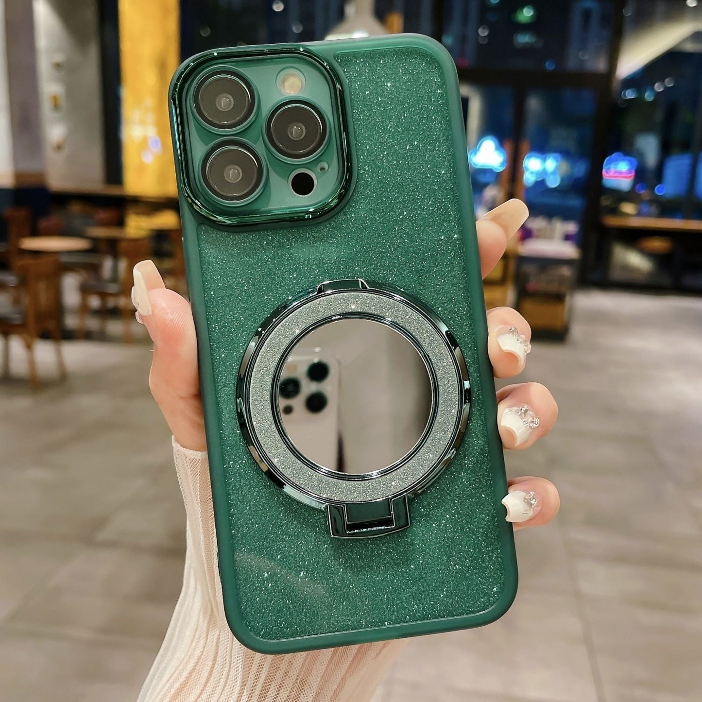 Mirror bracket phone case