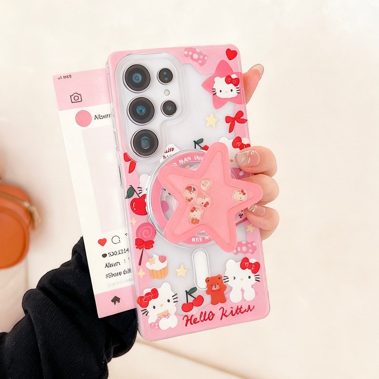 Android Magnetic Bracket Phone Case