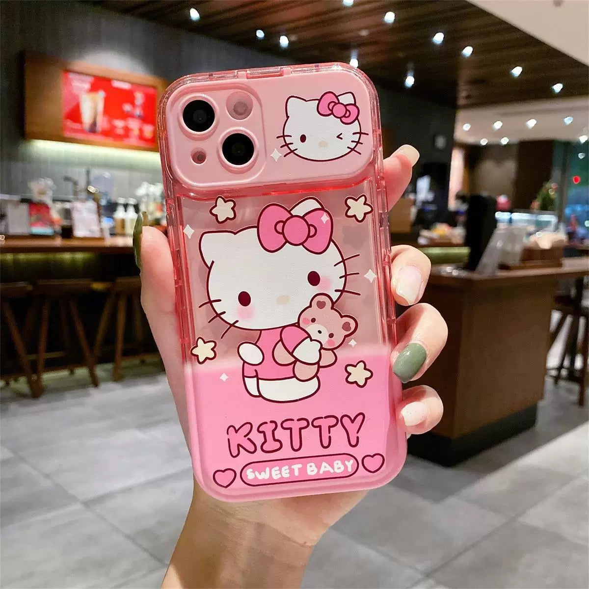 Sanrio Flip Mirror Stand Phone Case