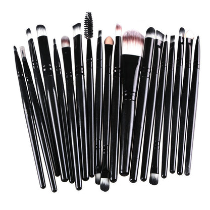 20pcs/Set Makeup Brushes Eyeshadow Eyeliner Kit Eyelash Brush