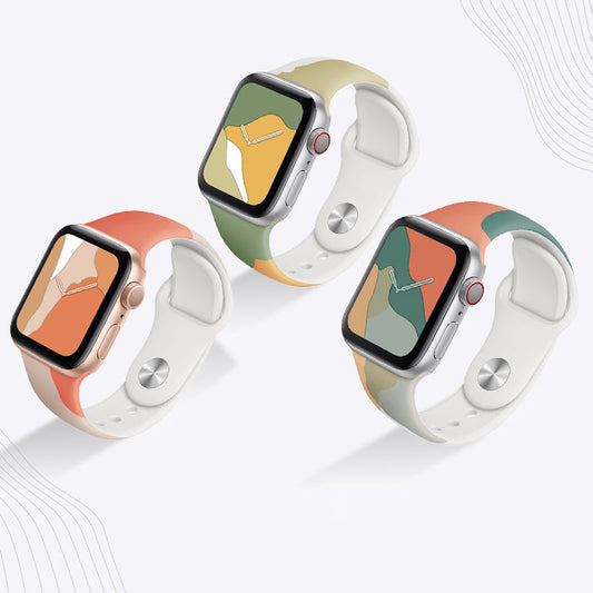 Green Yogurt Silica Gel iWatch Strap Sport Band for Apple Watch